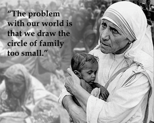 Mother Teresa with Child